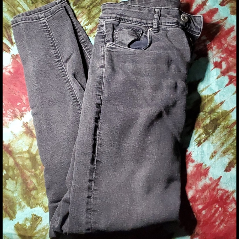 Divided H&M Faded Blk Skinny